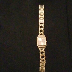 Anne Klein rose gold bracelet watch